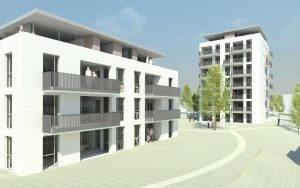 Wohnbebauung Dresdener Ring Backnang