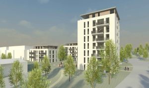 Wohnbebauung Dresdener Ring Backnang