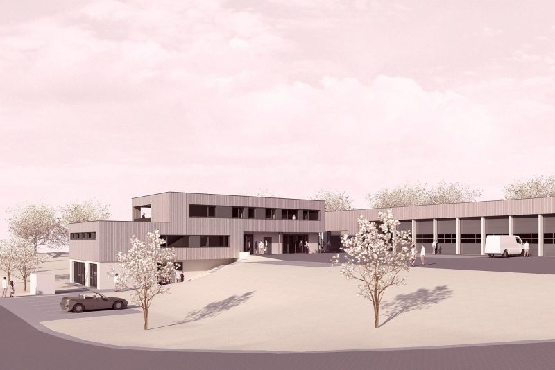 Neubau THW OV FDS