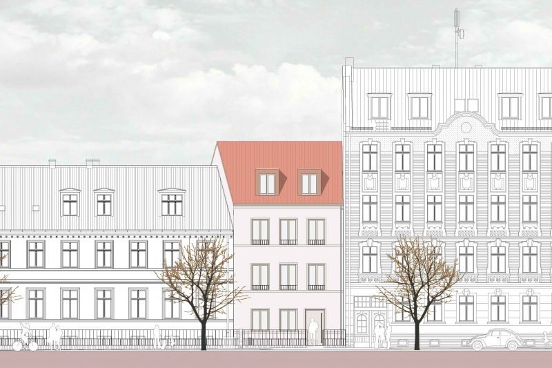 Neubau Wohnhaus mit Remise